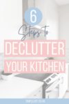 Declutter a Kitchen Top Tips