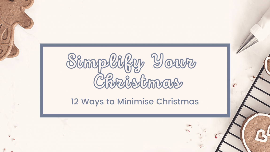 Practice Minimalism This Christmas