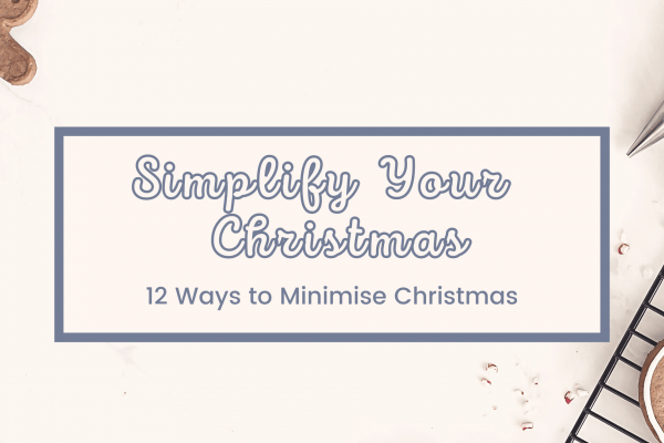 Practice Minimalism This Christmas