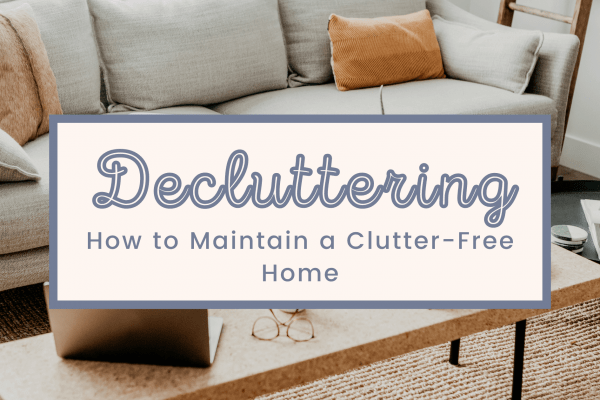 clutter free home